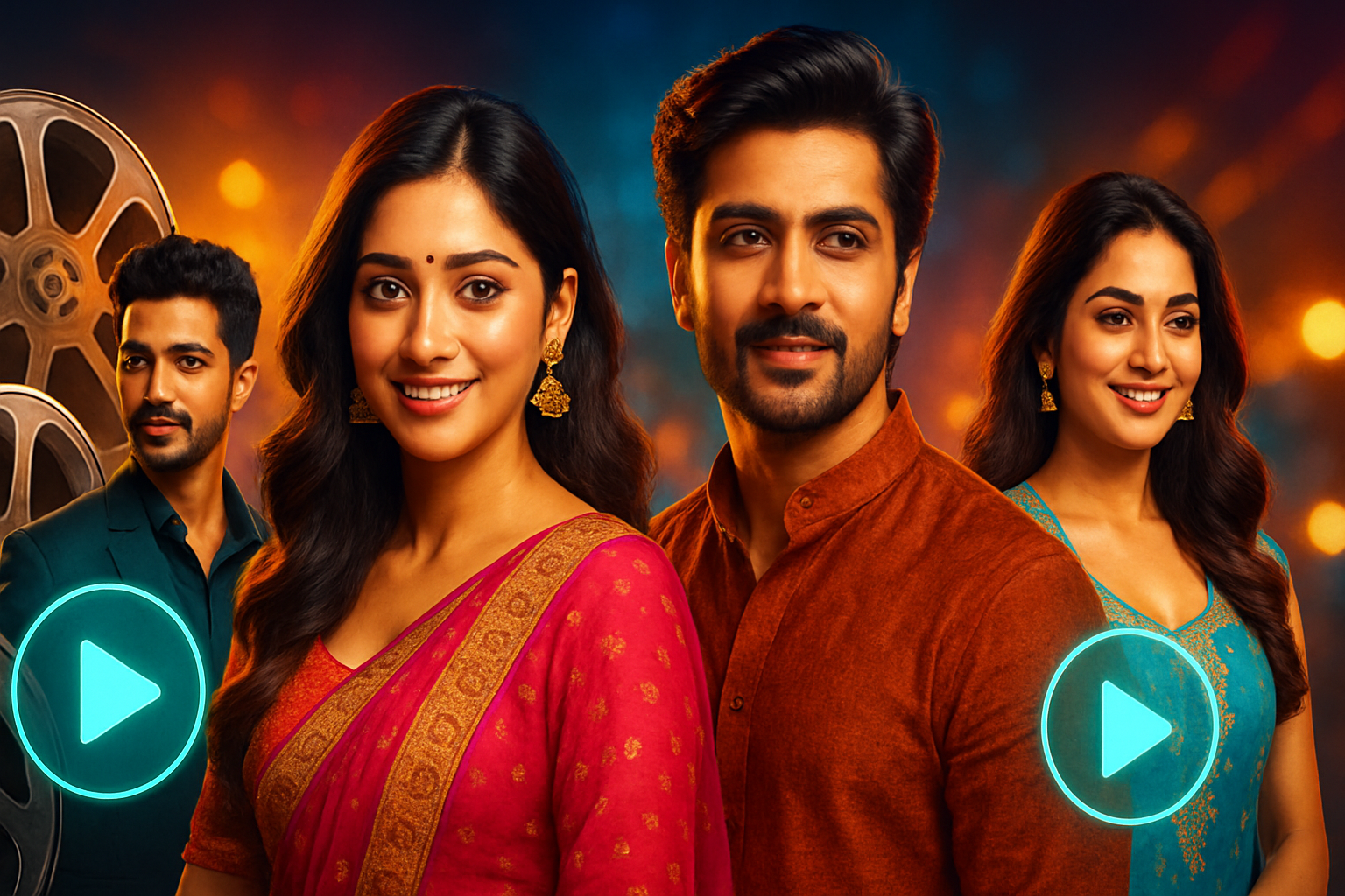 Bollywood Streaming Movies Banner